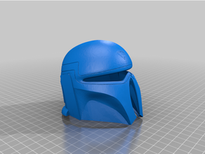 geändert Kaiserliche Super Kommando helmet mandalorian Mandalorianer Helm Star Kriege 3d print model - Mito3D