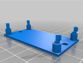 Nodemcu clip on base 3d print model - Mito3D