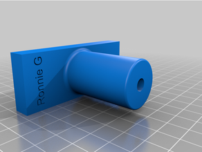 1 4 perforar guía rail 3d print model - Mito3D