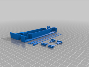 ferrocarril cruce portón 3d print model - Mito3D