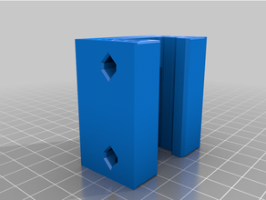 customizable linear guide 3d print model - Mito3D