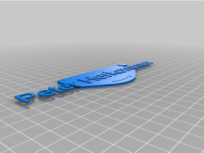 personalizzato soijljystainer etichettato frontalino 3d print model - Mito3D