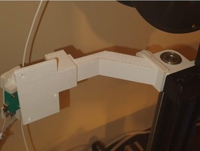 filamento sensor suporte monte 3d print model - Mito3D