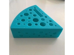 cheesy bank 3d print model - Mito3D