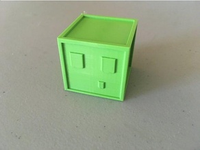 Minecraft vase 3d print model - Mito3D