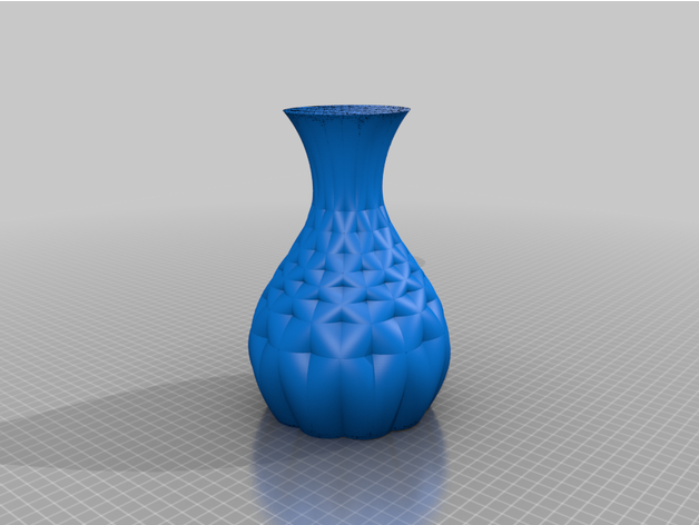 vase flower pot spiral 3D print model - Mito3D
