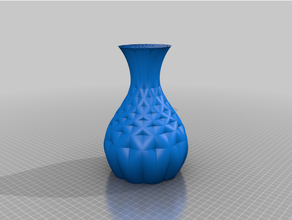 Vase Blume Topf Spiral 3d print model - Mito3D