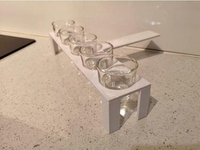 personnalisable lds sacrement l'eau plateau 3d print model - Mito3D