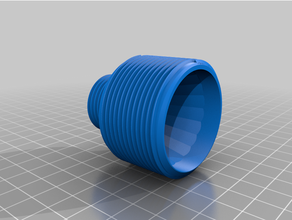sundance spa caldo vasca scolare tubo flessibile adattatore giardino mht mipt 3d print model - Mito3D
