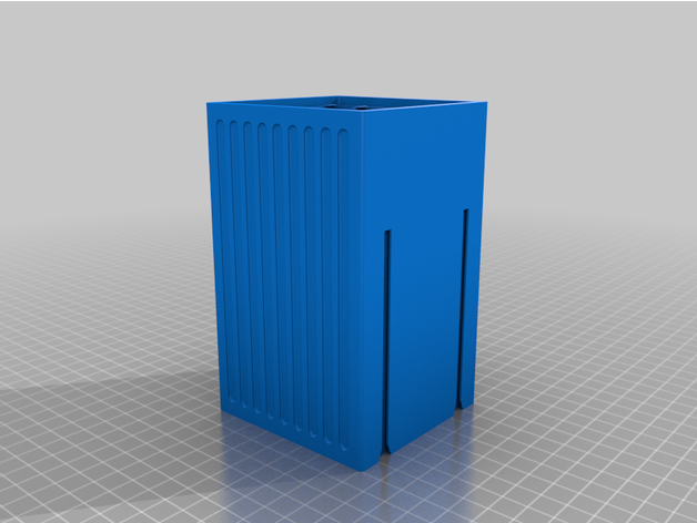 m3 vis personnalisé empilable résistance espace rangement boîte 3D print model - Mito3D