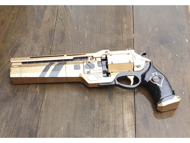 destiny 2 - ace spades hand cannon version bungie cosplay accessory prop weapon costume game gun 3D print model - Mito3D