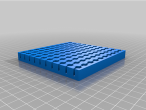 hex holder customized 3d print model - Mito3D
