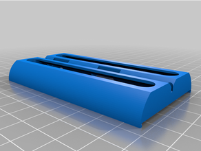 hp 82033a battery case holder printer parts 3d print model - Mito3D