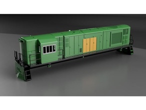 tasrail zc class locomotive english electric ho scale hon35 locomotive model train qr 1300 class queensland rail tasrail zc class