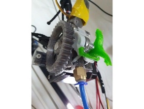 compact bowden geared extruder variant 3d print model - Mito3D