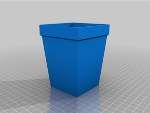 flowerpot seedlings 3d print model - Mito3D