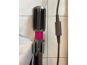 Dyson envoltura aire montaje pared baño organizador cabello secador pelo secadora montar wallholder 3d print model - Mito3D