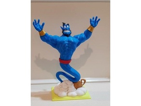 Aladdins Geist multi color Remix Disney Figur Kinder Skulptur 3d print model - Mito3D