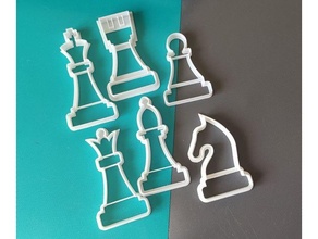 chess cookies 3d print model - Mito3D
