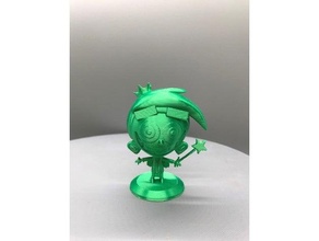 cosmo oddparents animation cartoon cool fairy fantasy magic magical mini miniature timmyturner tvshow 3d print model - Mito3D