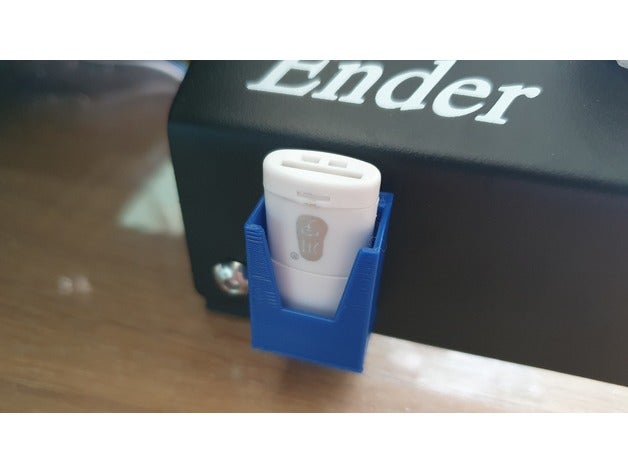 usb holder ender 3 Pro USB stick 3D print model - Mito3D