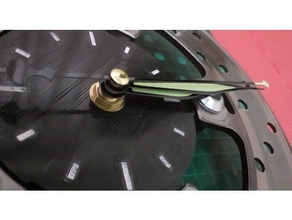 yamaha v-ixion fz-150i rear disk rotor clock 3d print model - Mito3D