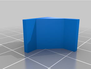 cabinet shelf support 3d print model - Mito3D