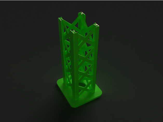 stand nespresso v1 capsules 3D print model - Mito3D