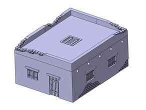 desert house 1 small 3d print model - Mito3D