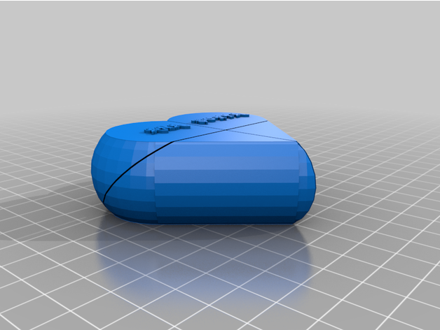 customized preassembled secret heart boxana sofia v3 3D print model - Mito3D