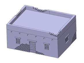 çöl ev 3 küçük 3d print model - Mito3D
