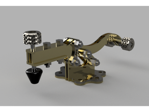 kelepçe geçiş Lazer kesimi abrazadera kaldıraç çelik kabine yapıcı marangoz çerçeve dolap üreticisi içki fabrikası dizlik yüksek kalite marangozluk mtal montaj kullanım yeni 3d print model - Mito3D