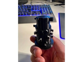 d&d condition holder cylinder dd pin 3d print model - Mito3D