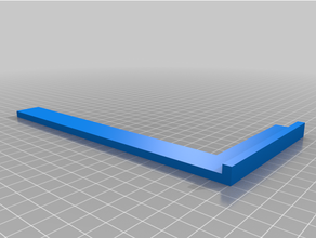 ángulo cuadrado herramienta 90 licenciatura regla 3d print model - Mito3D