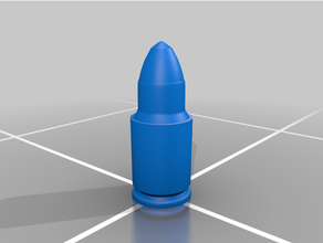 balas atirador elite bala 3d print model - Mito3D