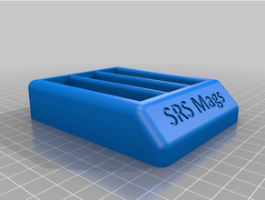 srs silverback magazine rack 3d print model - Mito3D
