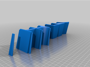 customized modular drawer organizer76 mm test 1 3d print model - Mito3D