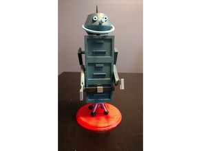 mac janitor robot cartoon jetsons rosie 3d print model - Mito3D
