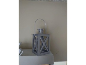lantern led candles 3d print model - Mito3D