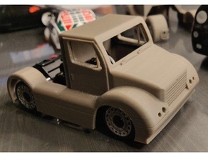 mini corrida caminhão corpo Kyosho z miniz 3d print model - Mito3D
