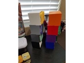 empilement cubes cube cuisine espace rangement 3d print model - Mito3D