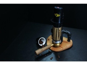auto motorized komutan Kahve öğütücü Motorlu 3d print model - Mito3D