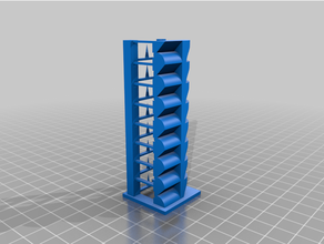 customized temperature tower 3d print model - Mito3D