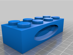 Lego Schublade ziehen 3d print model - Mito3D