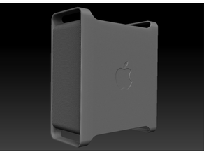 Mac pro conchiglia passo Mela Fai hackintosh 3d print model - Mito3D