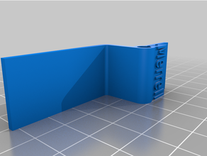 Hallo angepasst Monitor Clip 3d print model - Mito3D