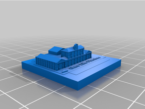 greeble city landmarks - gare lille flandre greeblecity 3d print model - Mito3D