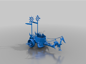 chariot - aos chaos warmachine whfb 3d print model - Mito3D