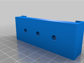 slatwall avvitato montare appendiabiti box auto organizzazione 3d print model - Mito3D