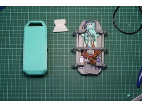 örümcek bot işaret 3d print model - Mito3D